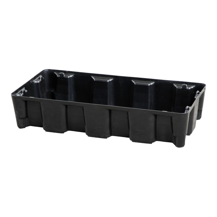B-Ware Cemo Pe Auffangwanne Wanne Auffangwanne 35 Liter Polyethylen Stapelbar 3 Stück