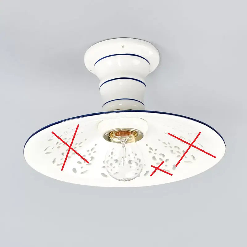C-Ware Ceramiche Charmante Deckenleuchte Ameno Lampe Leuchte 40 W E27 Siehe Text/Foto