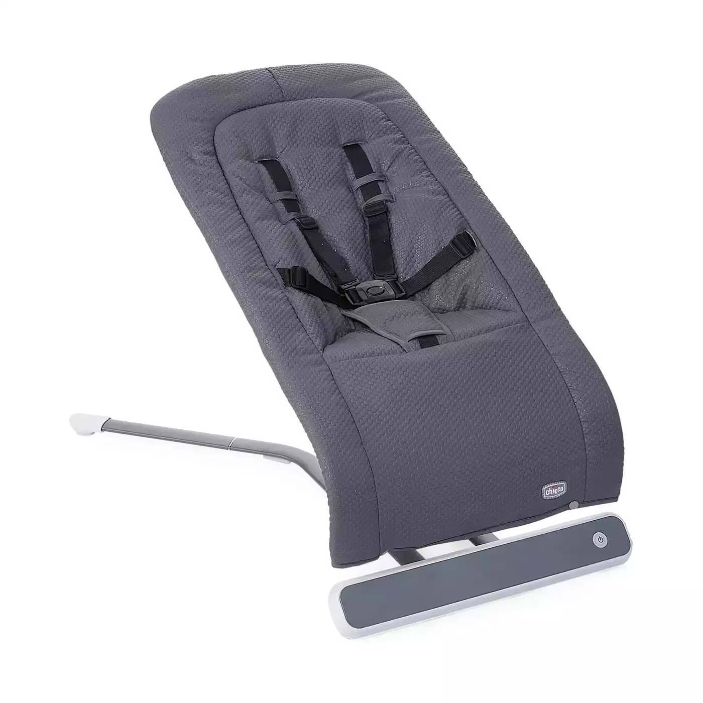 B-Ware Chicco Wippe Babywippe Rhytmn Sound Kinderwippe Moon Grey Wippe Babymöbel