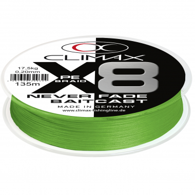 Climax PE X8 Neverfade Baidcast (chartreuse)