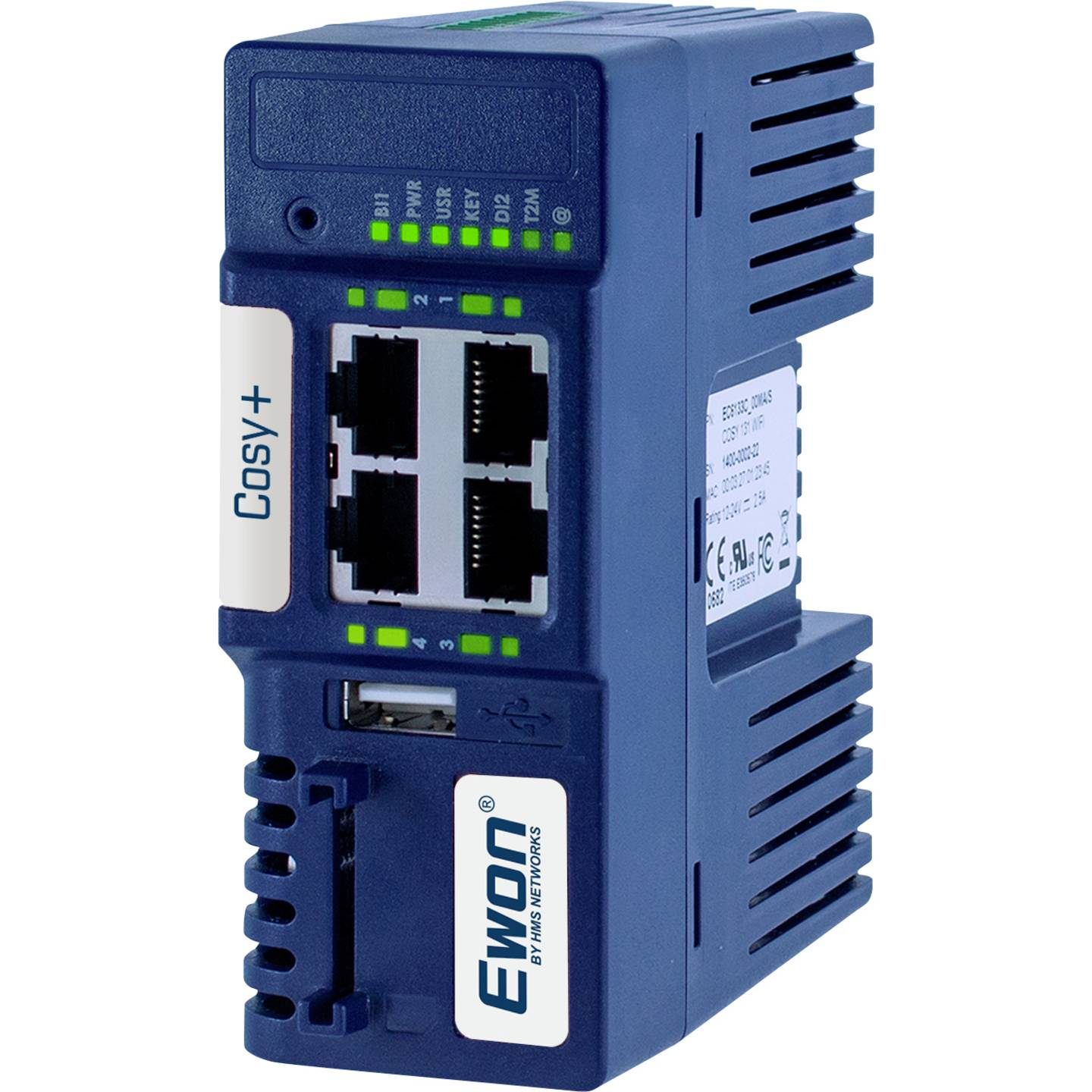 B-Ware Ewon Cosy+ Ether Net Fernwartungsrouter Gateway Vpn I Io T Ethernet Hms 24 W