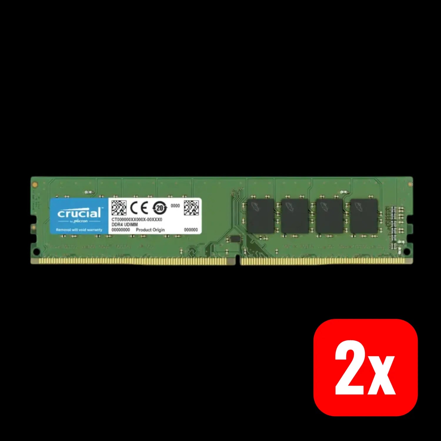 B-Ware Crucial Arbeitsspeicher Ram Modul Ddr4 Speicher Dimm 16 Gb Pc Computer 2 Stück