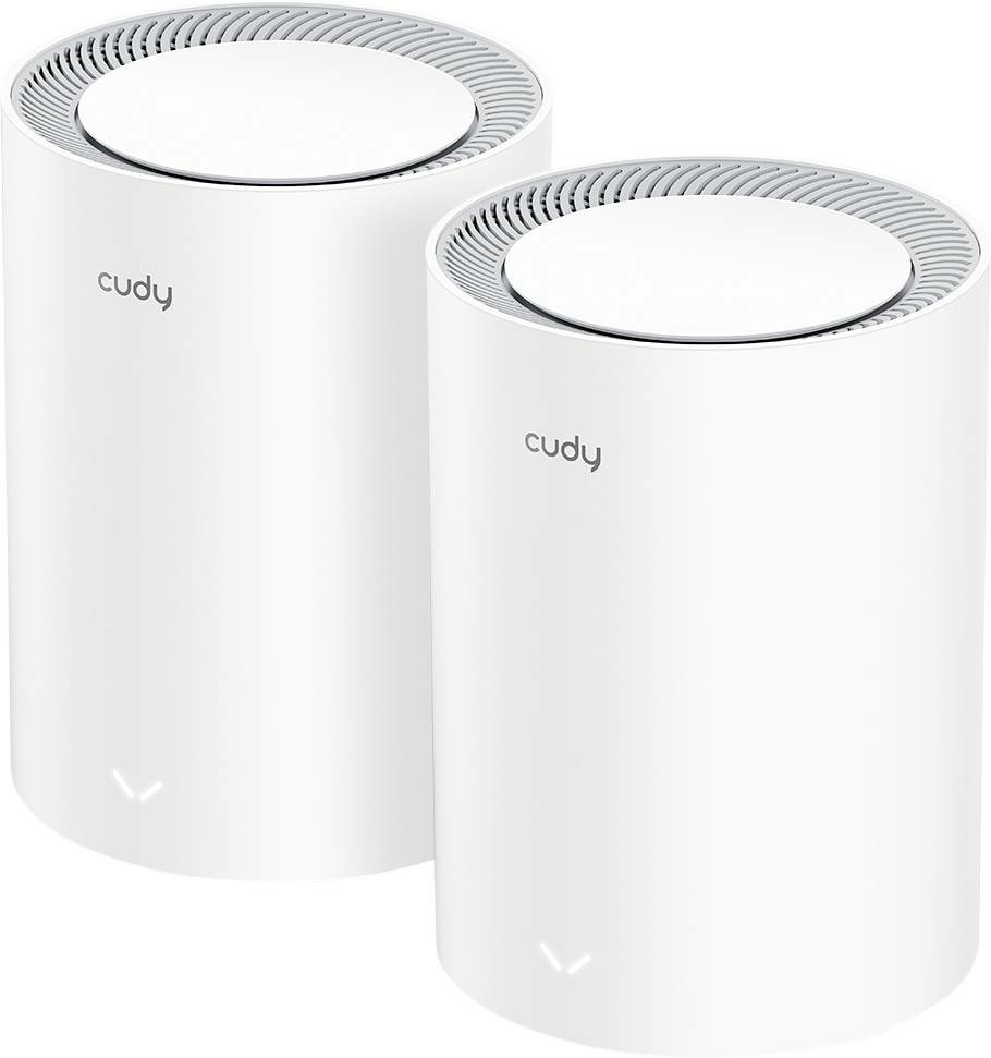 B-Ware Cudy M1800 Mesh Netzwerk 1800 M Bit/S 2.4 G Hz, 5 G Hz Wi Fi Repeater 2 Stück