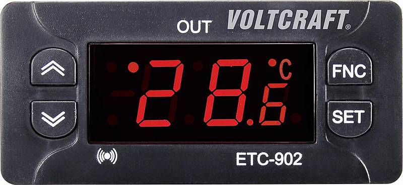B-Ware Voltcraft Etc 902 Temperaturregler Ntc, Ptc 30 Bis 99 °C Relais Thermostat