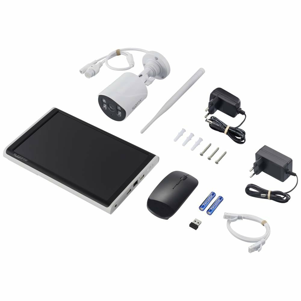 B-Ware Sygonix Sy 5046554 Funk überwachungskamera Set Videoüberwachung Kamera Monito799