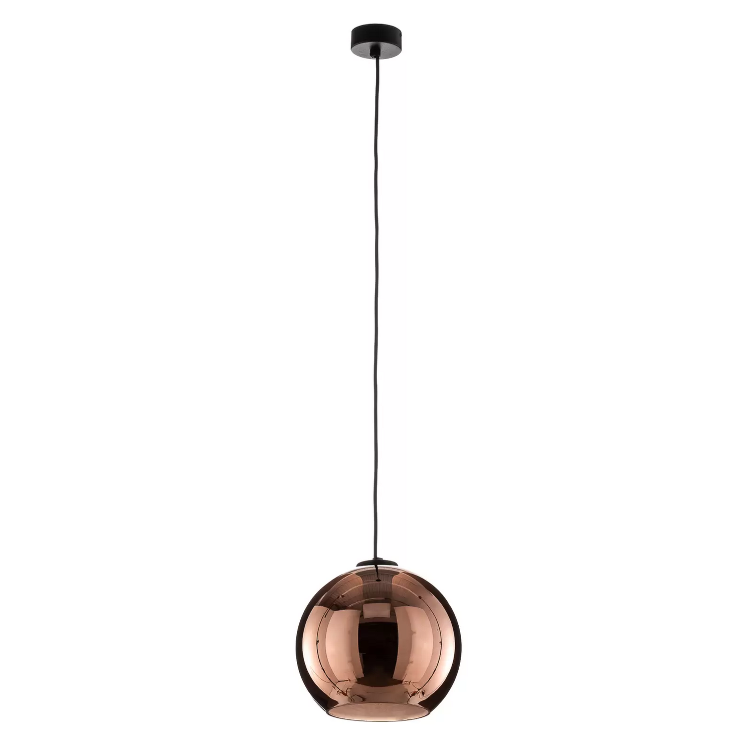 B-Ware Nowodvorski Lighting Hängeleuchte Polaris Verspiegeltes Glas Kupfer Leuchte 392