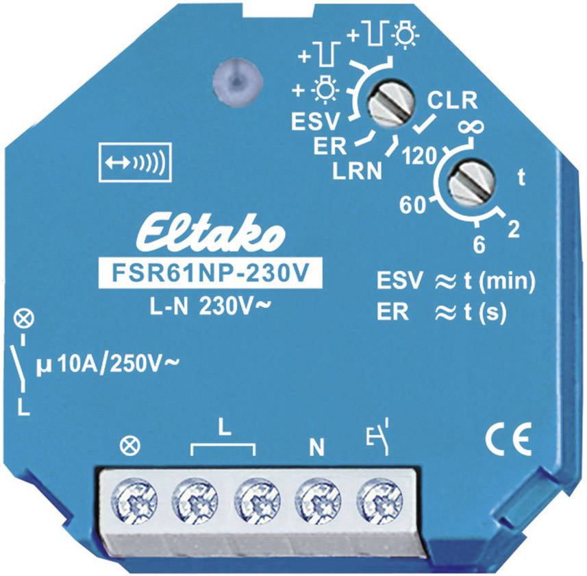 B-Ware Fsr61 Np 230 V Eltako Funk Schaltaktor Stromstoß Schalter 1 Kanal Unterputz St571