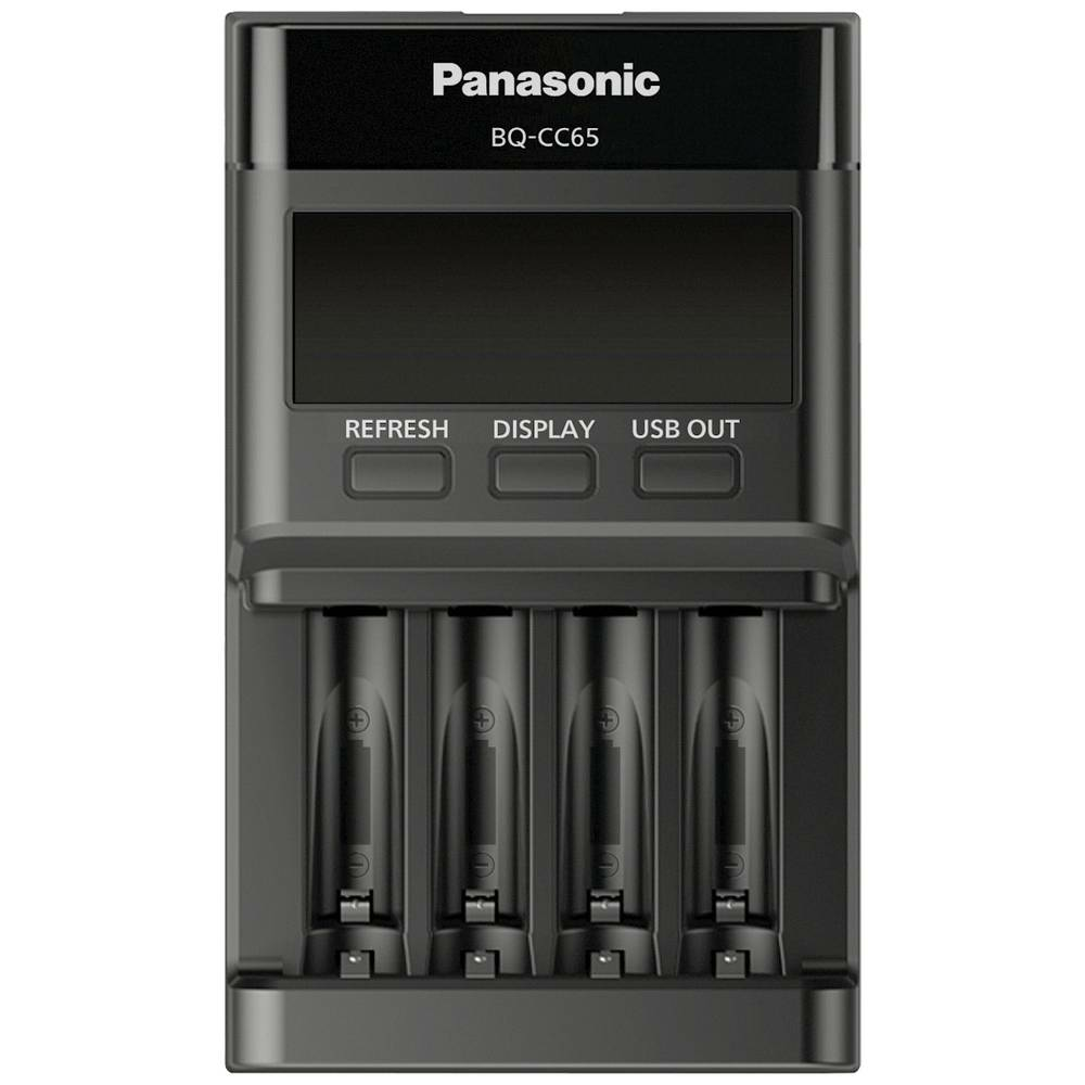 B-Ware Panasonic Eneloop Bq Cc65 E Rundzellen Ladegerät Ladegerät Ni Mh Micro Mignon535