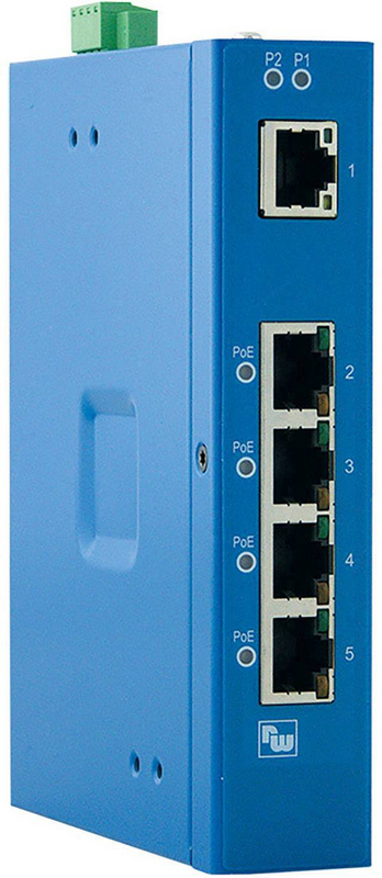B-Ware Wachendorff ETHSW50P Industrial Ethernet Switch 5 Ports Netzwerkswitch