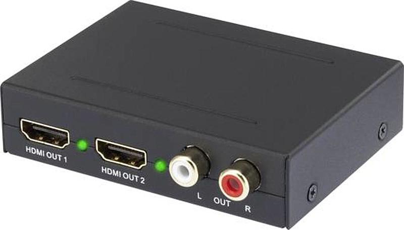 B-Ware Spea Ka Professional 2 Port Audio Extraktor Hdmi Hdmi, Cinch, Toslink Konver287