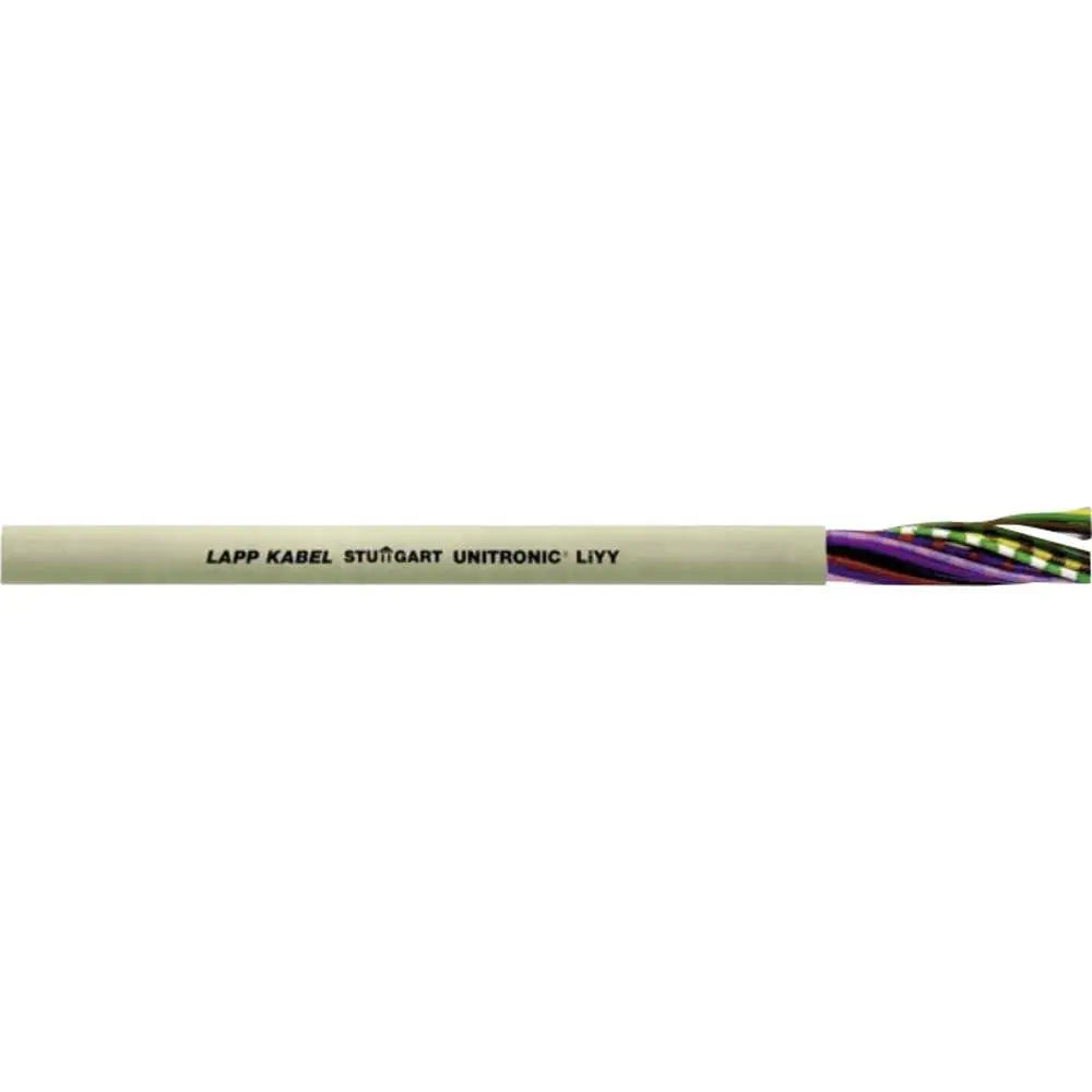 B-Ware Lapp Datenleitung Steuerleitung Kabel Unitronic Li Yy 3 X 0.25mm² Kieselgrau 100m