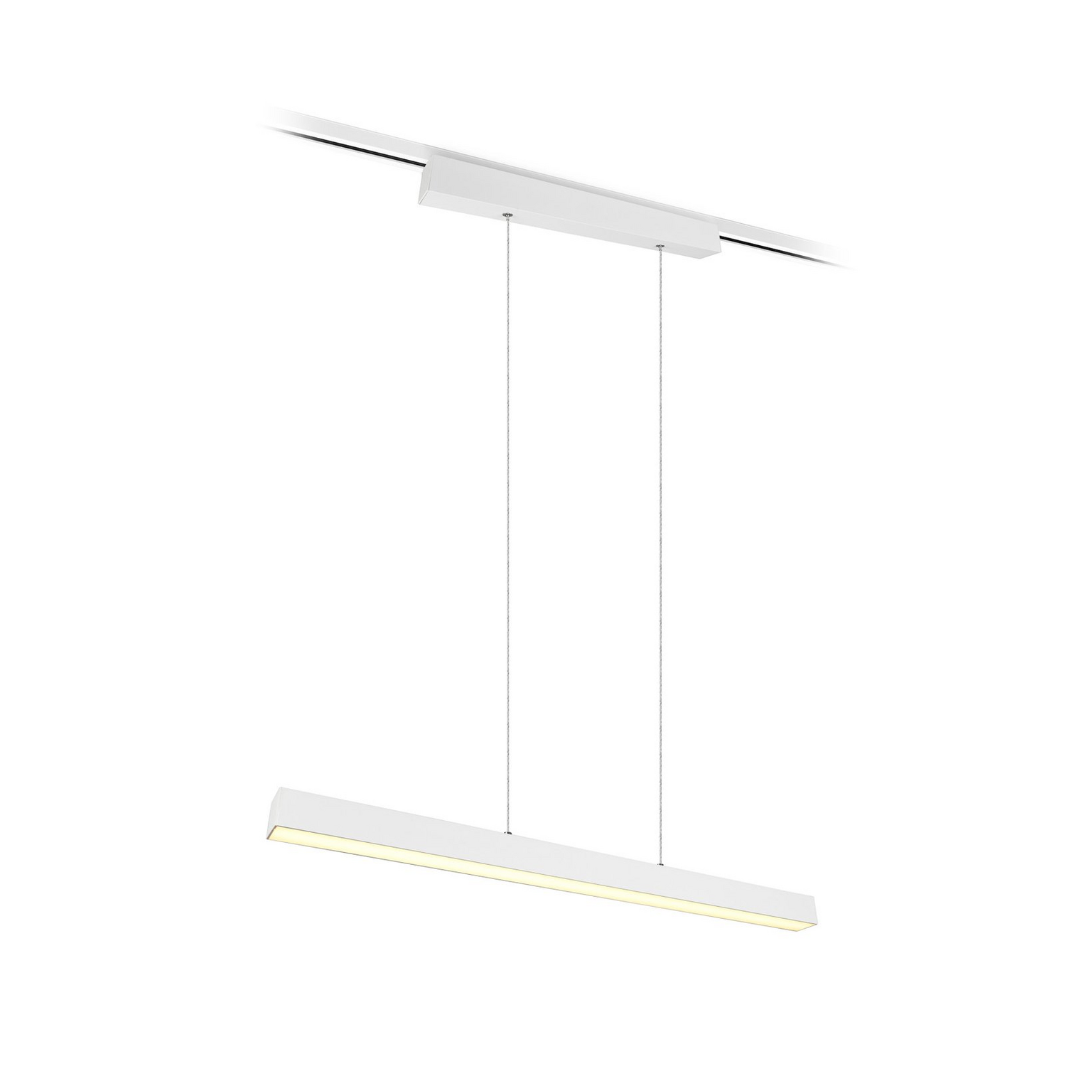 B-Ware Trio Lighting Led Pendelleuchte Paros Du Oline Balken Weiß Matt Hängelampe Lampe