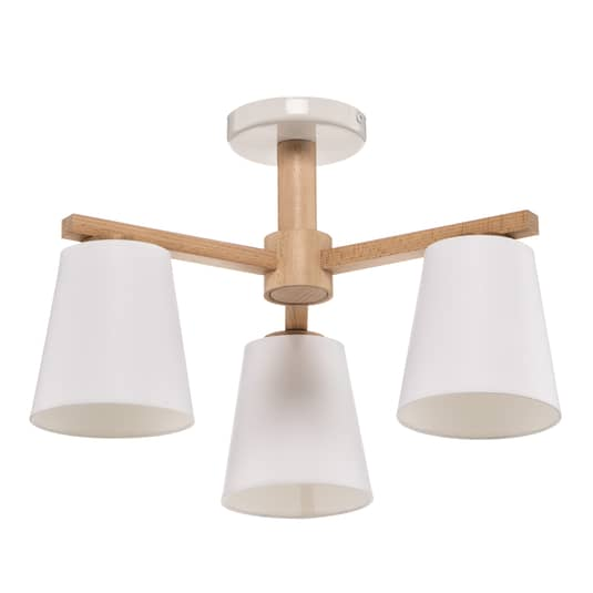 B-Ware Euluna Deckenlampe Canditia Deckenlampe Deckenlicht Deko Flurleuchte E27 3 Flg
