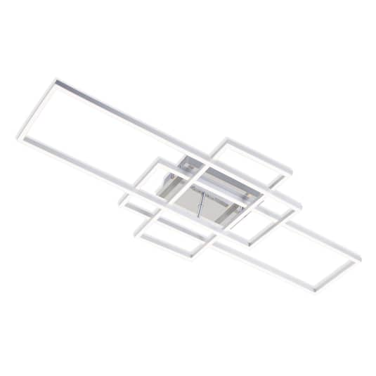 B-Ware Briloner Deckenlampe Frame Deko Deckenlampe Rechteck 3 Flammig Cct Aluminium