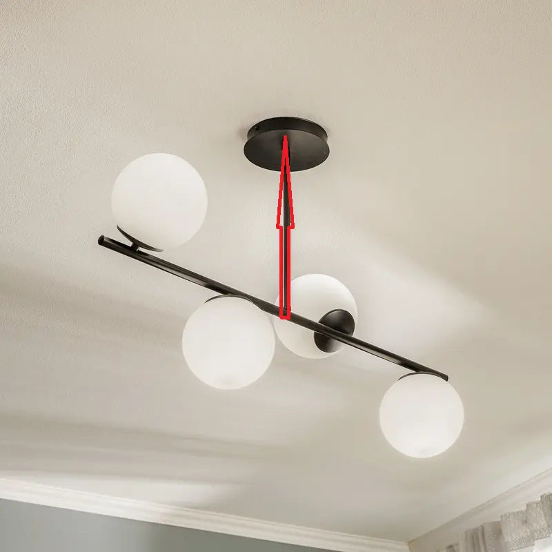 B-Ware Euluna Deckenlampe Deckenleuchte Lampe Leuchte Kabo Schwarz Siehe Text/Foto