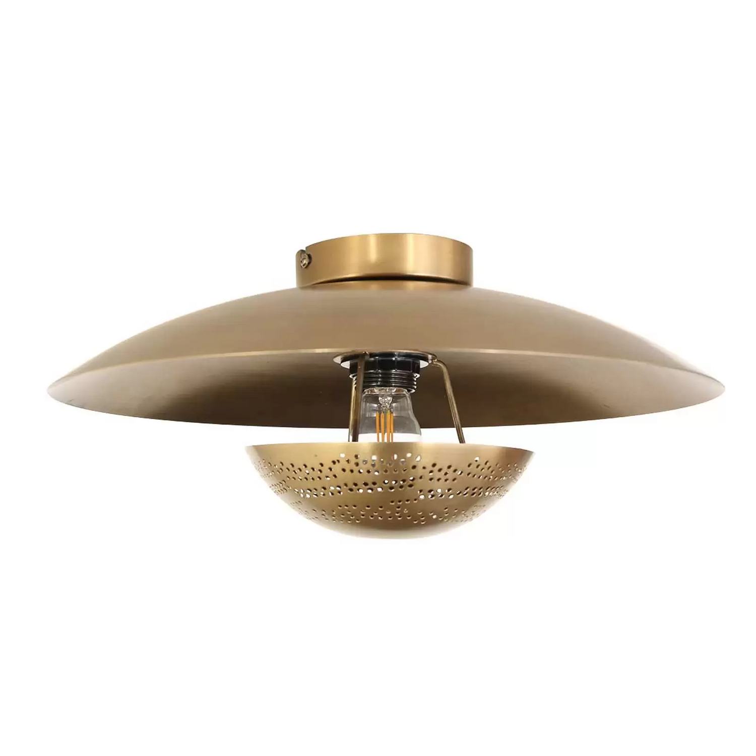 B-Ware Steinhauer Brass Deckenleuchte Deckenlampe Leuchte Lampe Deckenlicht Licht