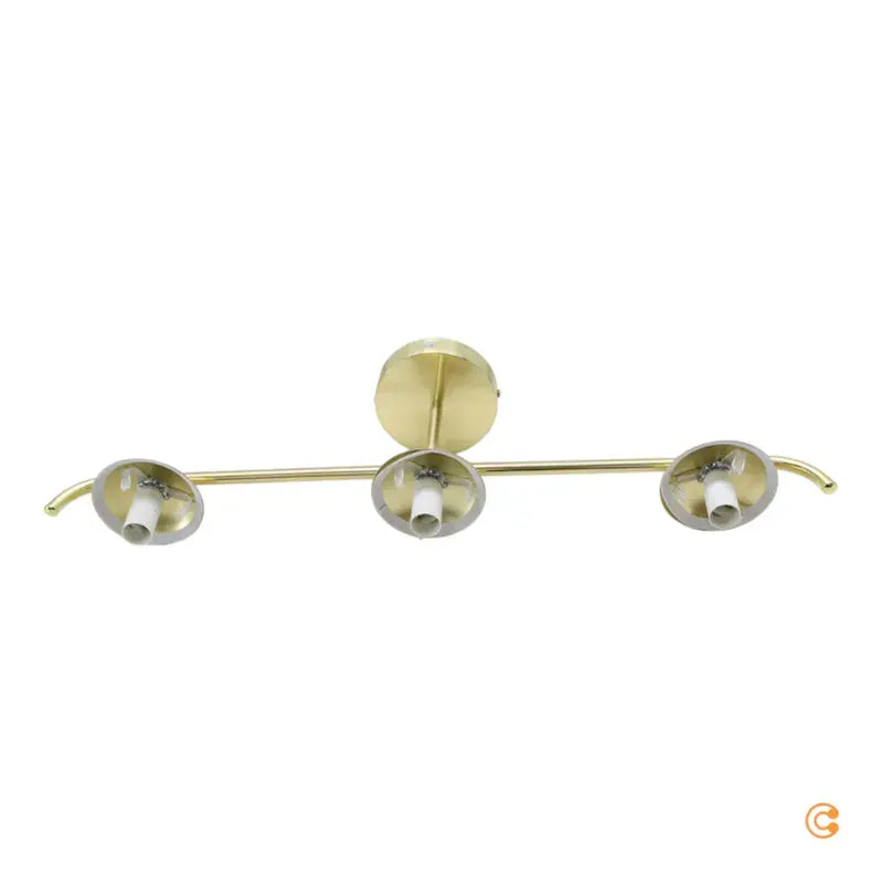 B-Ware Nordlux Deckenleuchte Lampe Grant Messing Dreiflammig E14 Metall Glas Dimmbar656