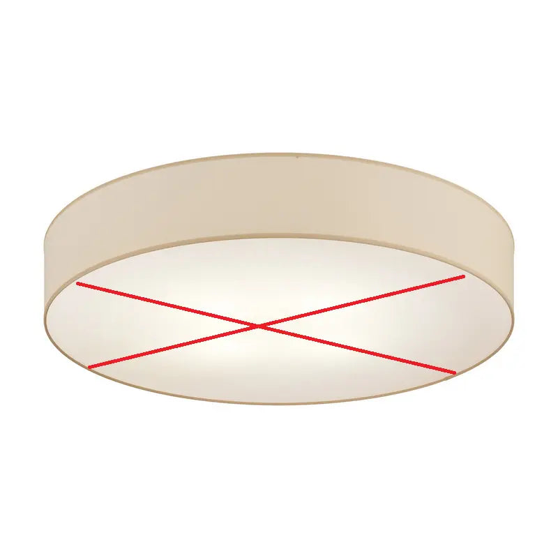 B-Ware Euluna Deckenlampe Rondo Hängelampe Leuchte 6 X E27 Beige 80 Cm Siehe Text/Foto