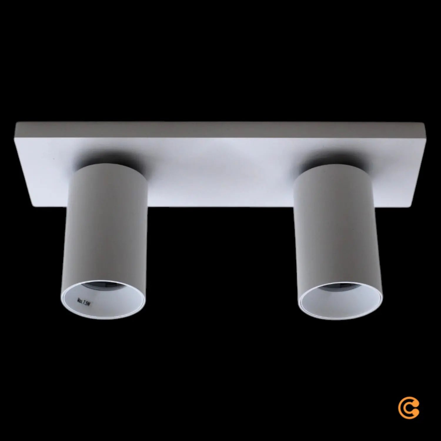B-Ware Deko Light Deckenspot Deckenstrahler Can Tilt Weiß Aluminium Strahler Innen Gu10