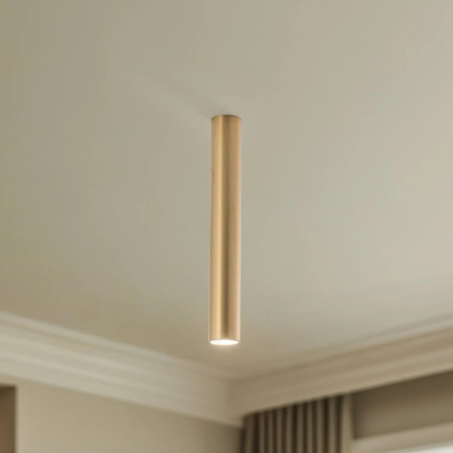 B-Ware Nowodvorski Lighting Deckenstrahler Lampe Eye Messing Höhe 40 Cm640