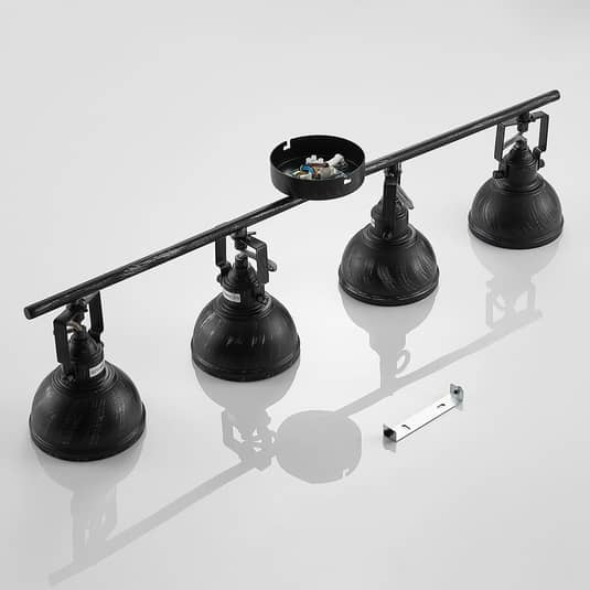 B-Ware Lindby Deckenstrahler Deckenlampe Lampe Leuchter Deckenlamper Lovro 4 Flammig