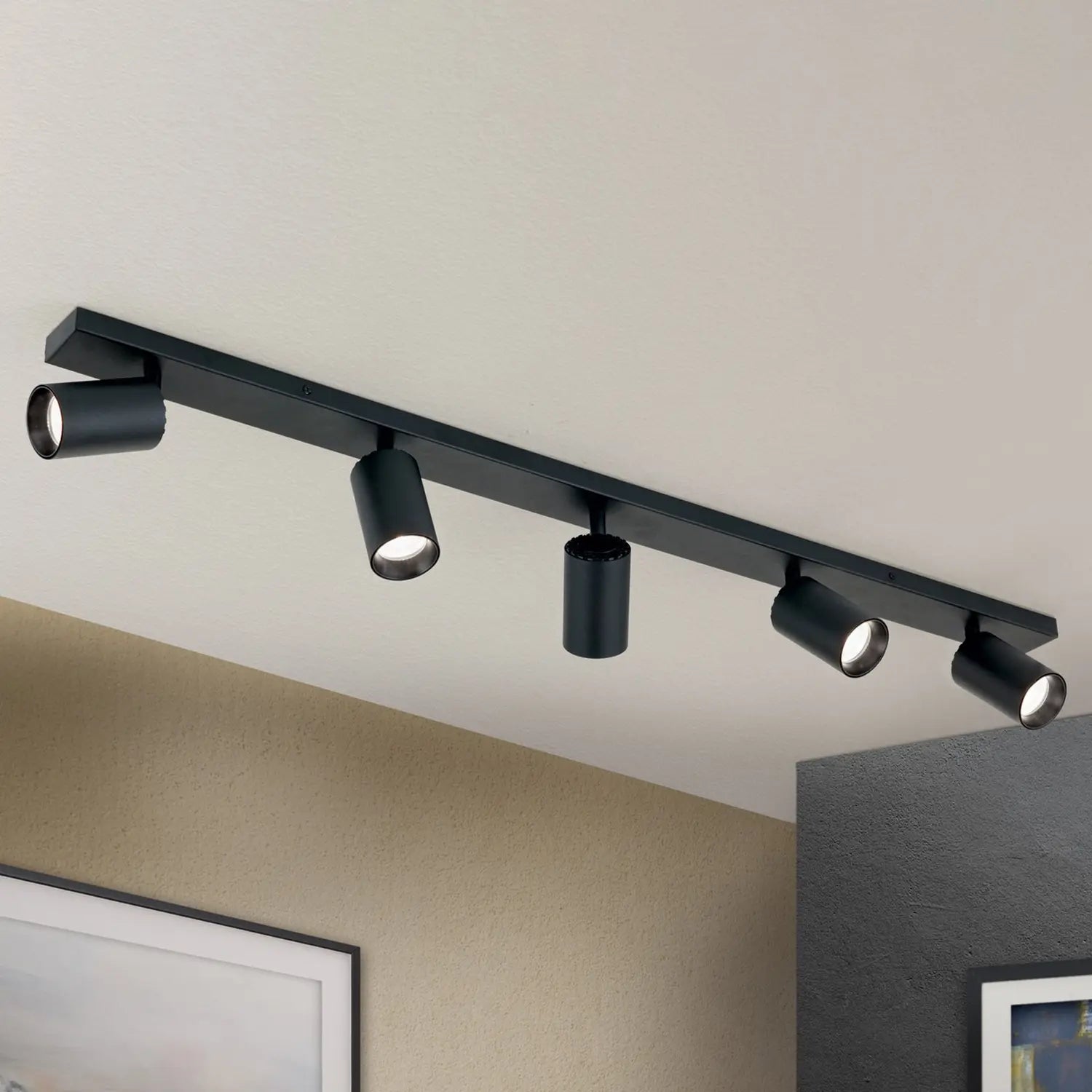 B-Ware Orion Deckenstrahler Sean Deckenlampe Deckenleuchte Leuchte 5 Flammig Schwarz533