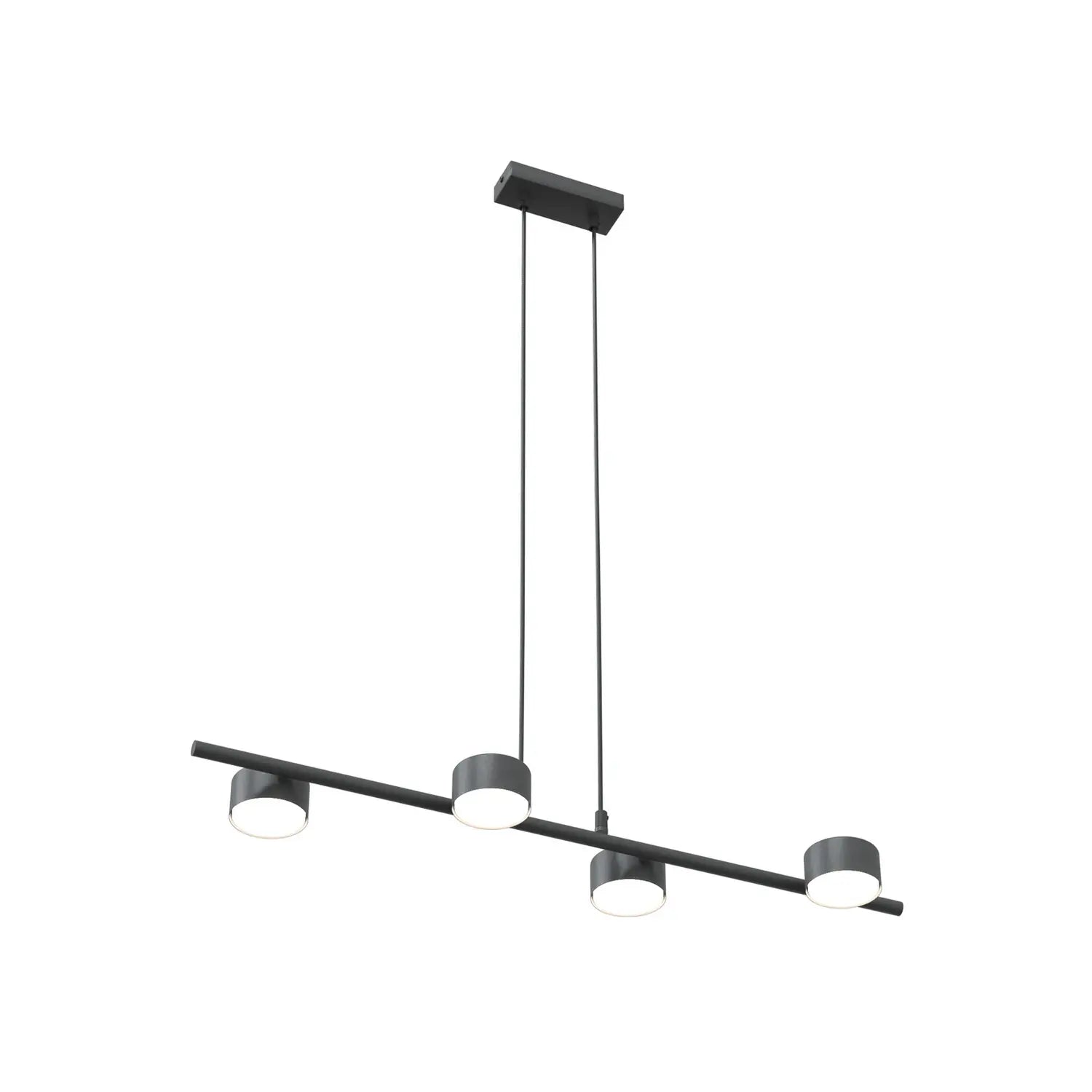B-Ware Deckenstrahler Sora Deckenspot Schwarz Stahl 4 Flammig 80 Cm Gx53 Led Leuchte