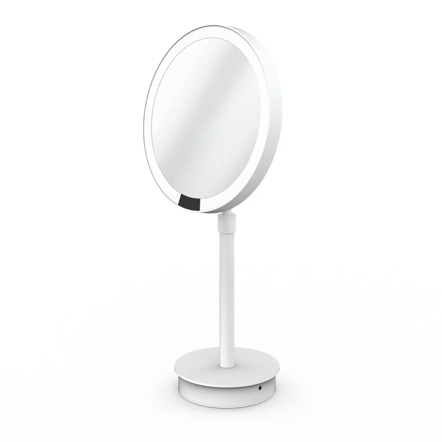 B-Ware Decor Walther Standspiegel Schminkspiegel Kosmetikspiegel Led Weiß Sensor Akku