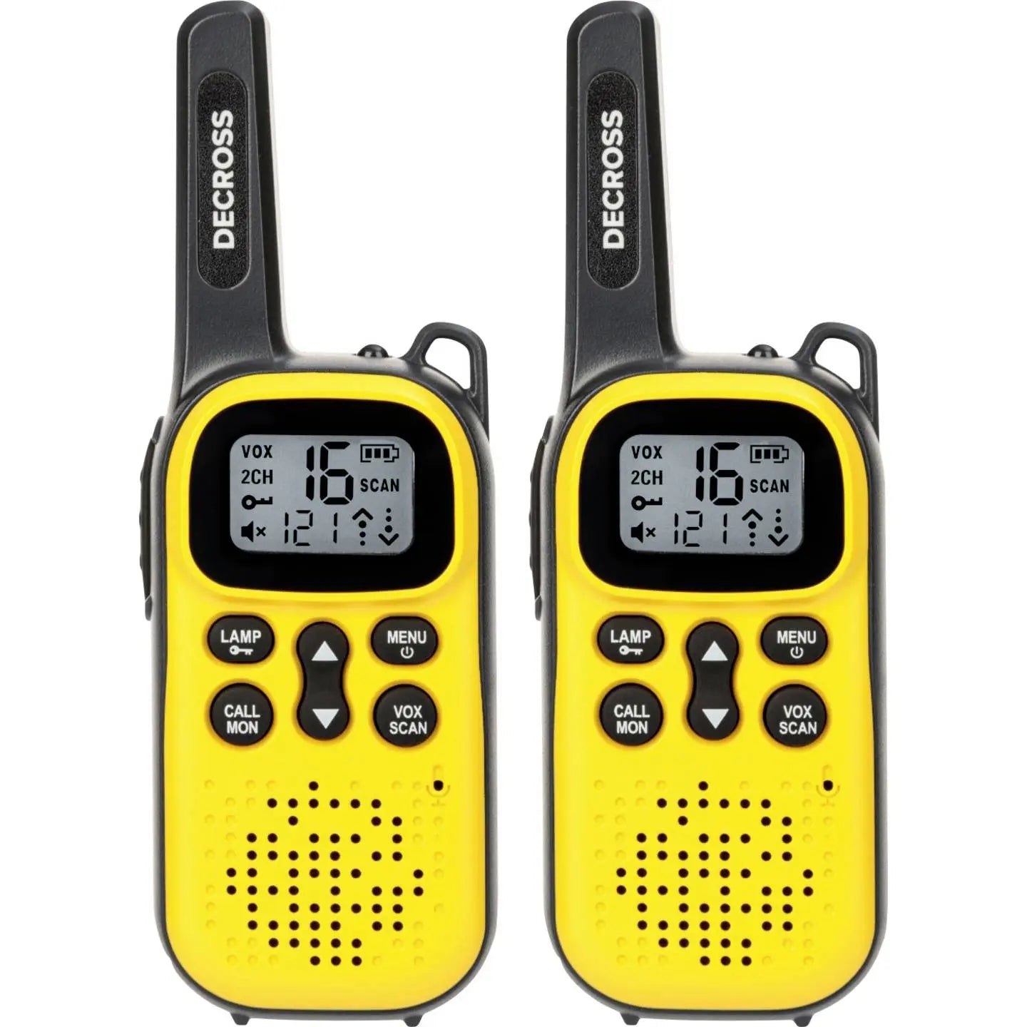 B-Ware Decross Pmr Handfunkgerät Walkie Talkie Funkgerät Gelb Twin Set Dc43 Outdoor