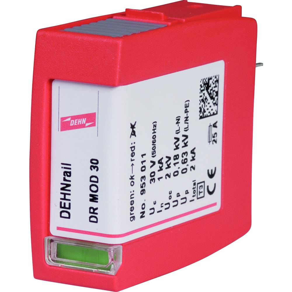 B-Ware Dehn 953011 Dr Mod 30 überspannungsschutz Modul 1 K A Verteilerschrank Technik