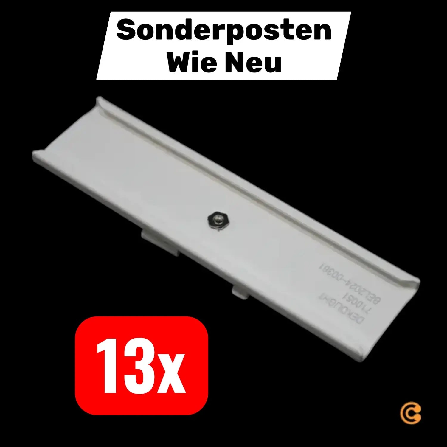 B-Ware Deko Light Rasterdecken Schnellmontageklammer Für Hochvolt Schiene 3phasig Weiß