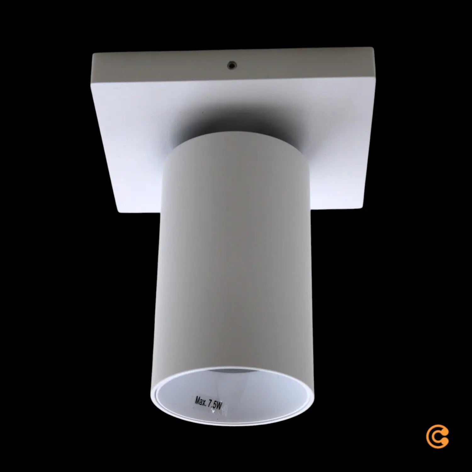 B-Ware Deko Light Deckenleuchte Aufbauleuchte Lampe Can Serie Gu10 Weiß Innenraum