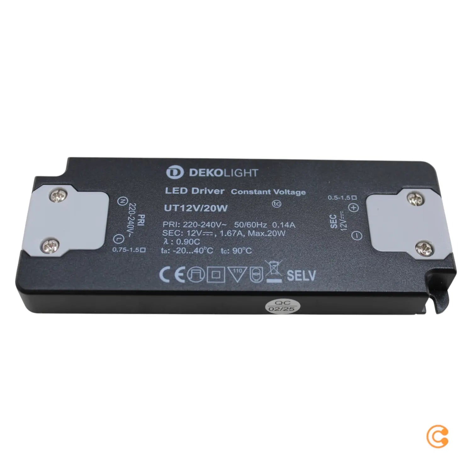 B-Ware Deko Light Led Treiber Netzteil Flat Cv Ut12 V 20 W Stromversorgung 12 V 1 Stück