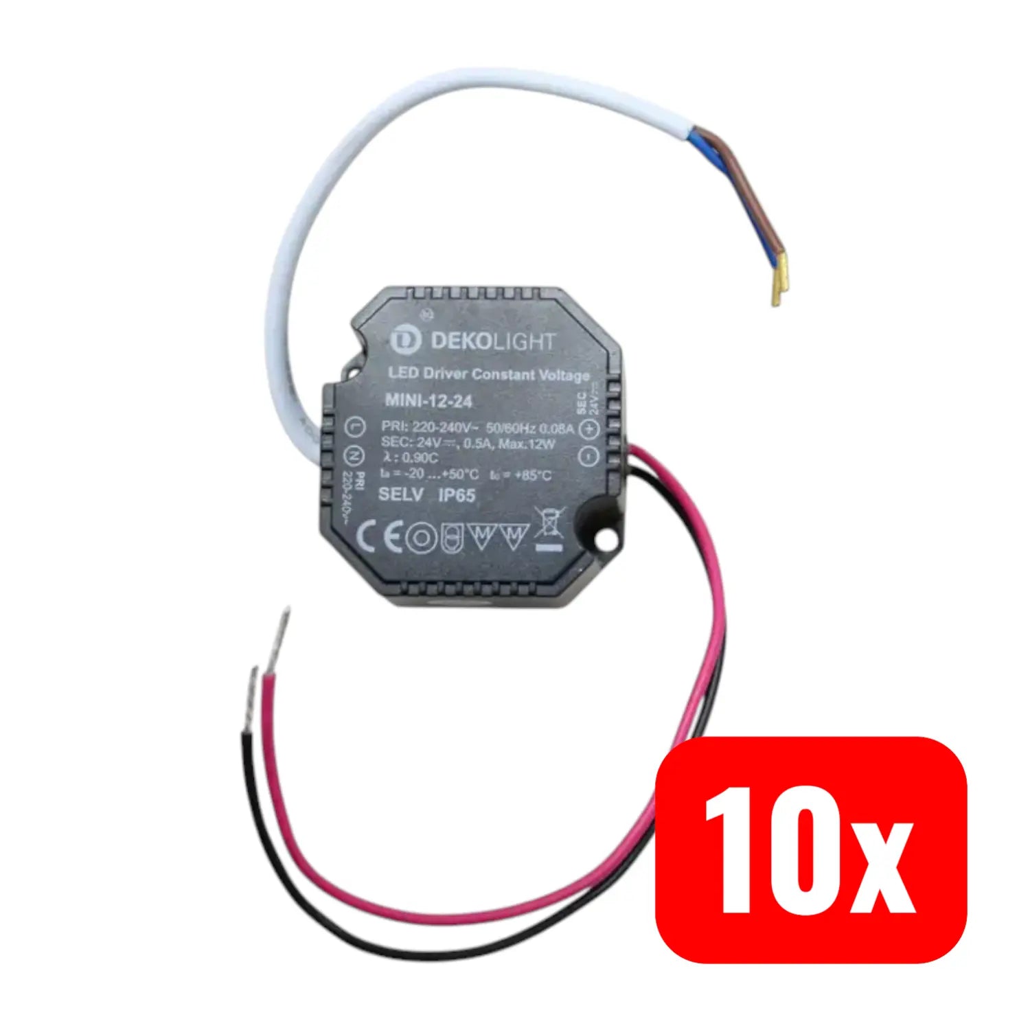 B-Ware Deko Light Octo Cv Mini 24 V/12 W Led Treiber Konstantspannung Netzgerät 10 Stück