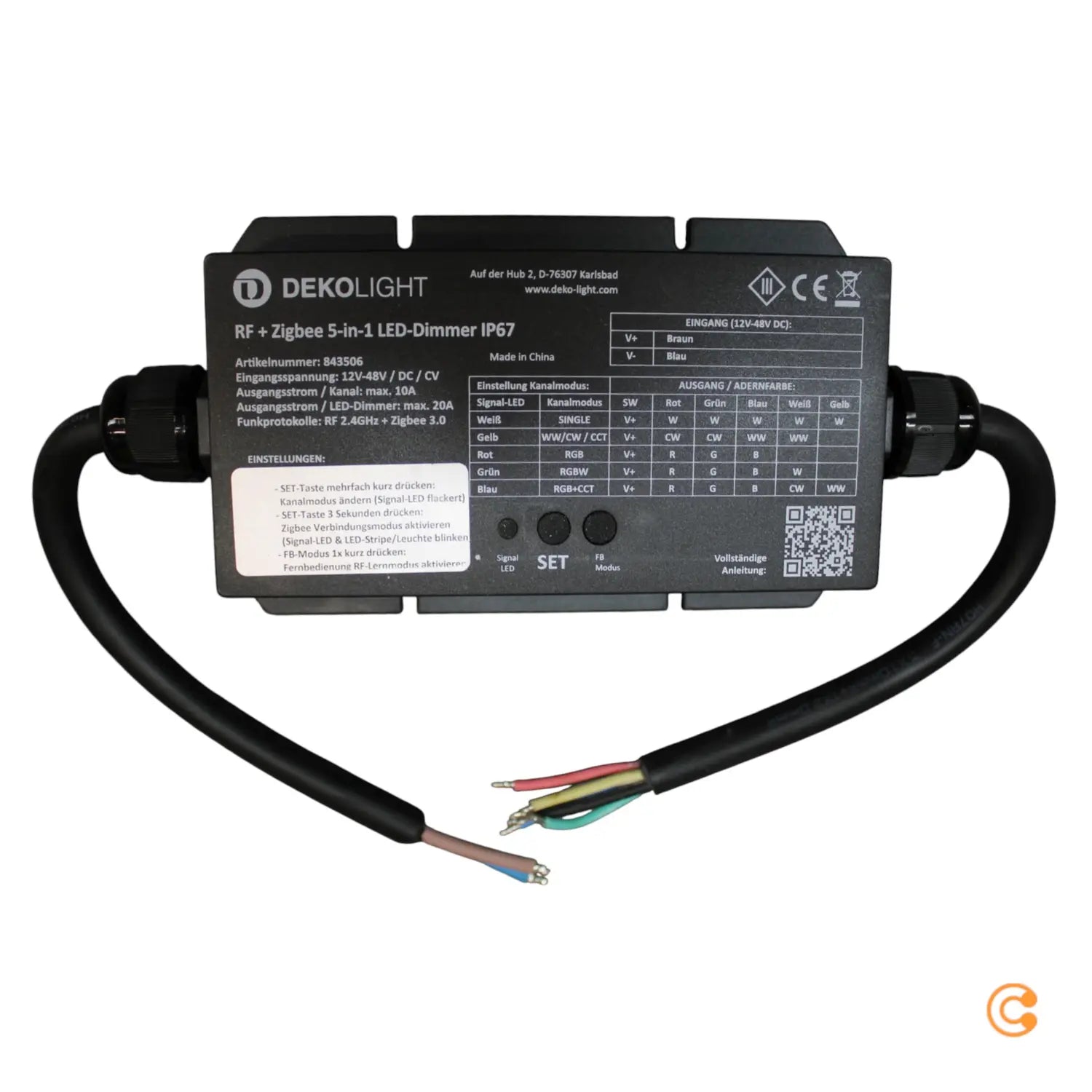 B-Ware Deko Light Steuerung Rf Rf Smart Led Fernbedienung Controller Dimmer Set