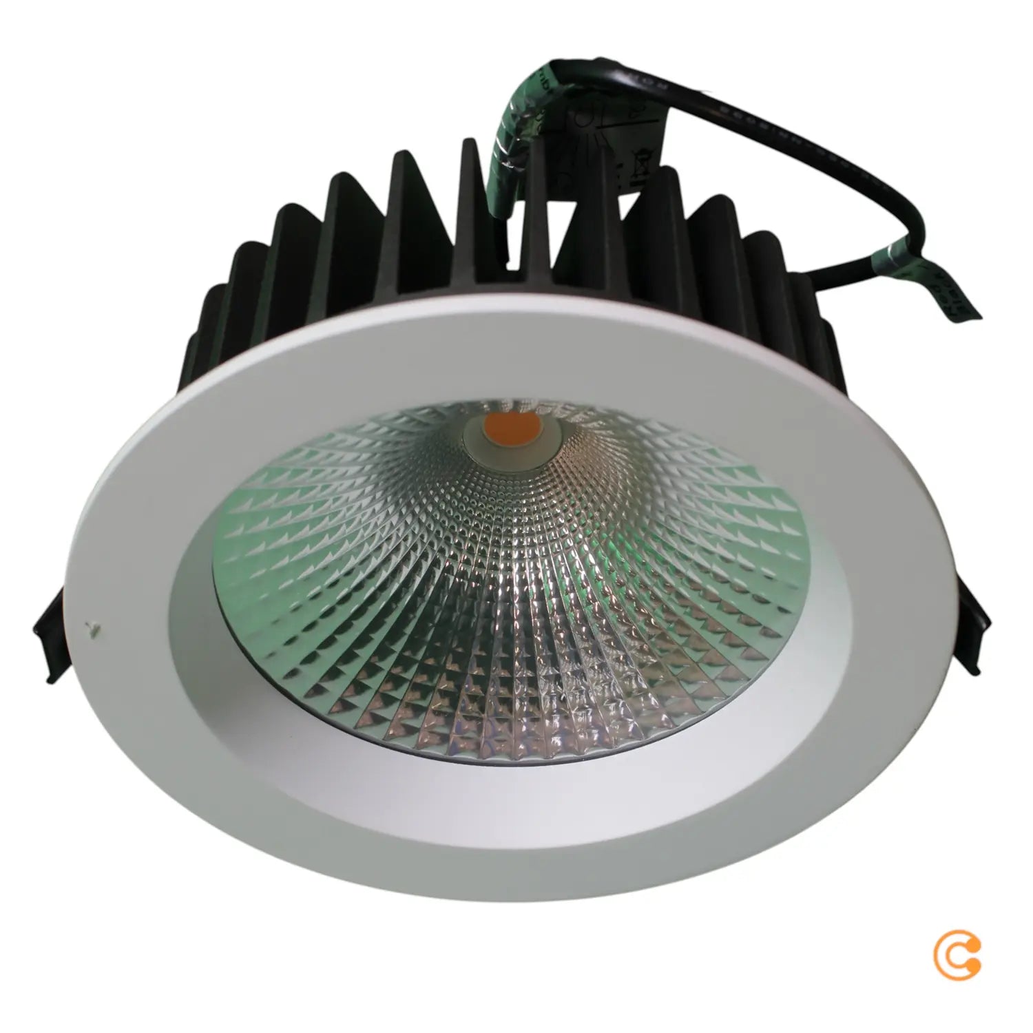 B-Ware Deko Light Deckenleuchte Einbaustrahler Led Warmweiß Aluminium Weiß 18 W Warmweiß