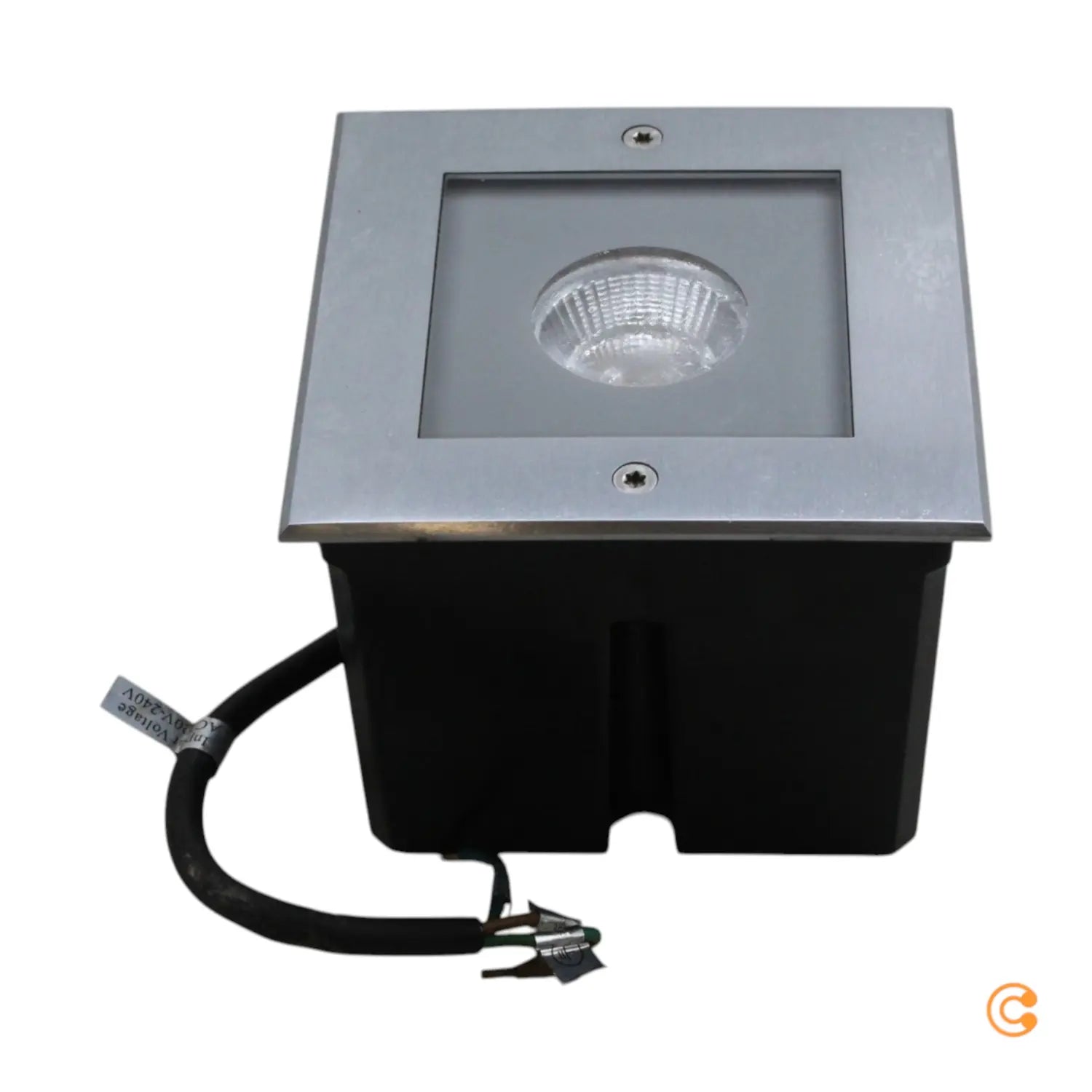 B-Ware Dekolight Led Bodeneinbauleuchte Strahler Square Außenleuchte Einbaulampe