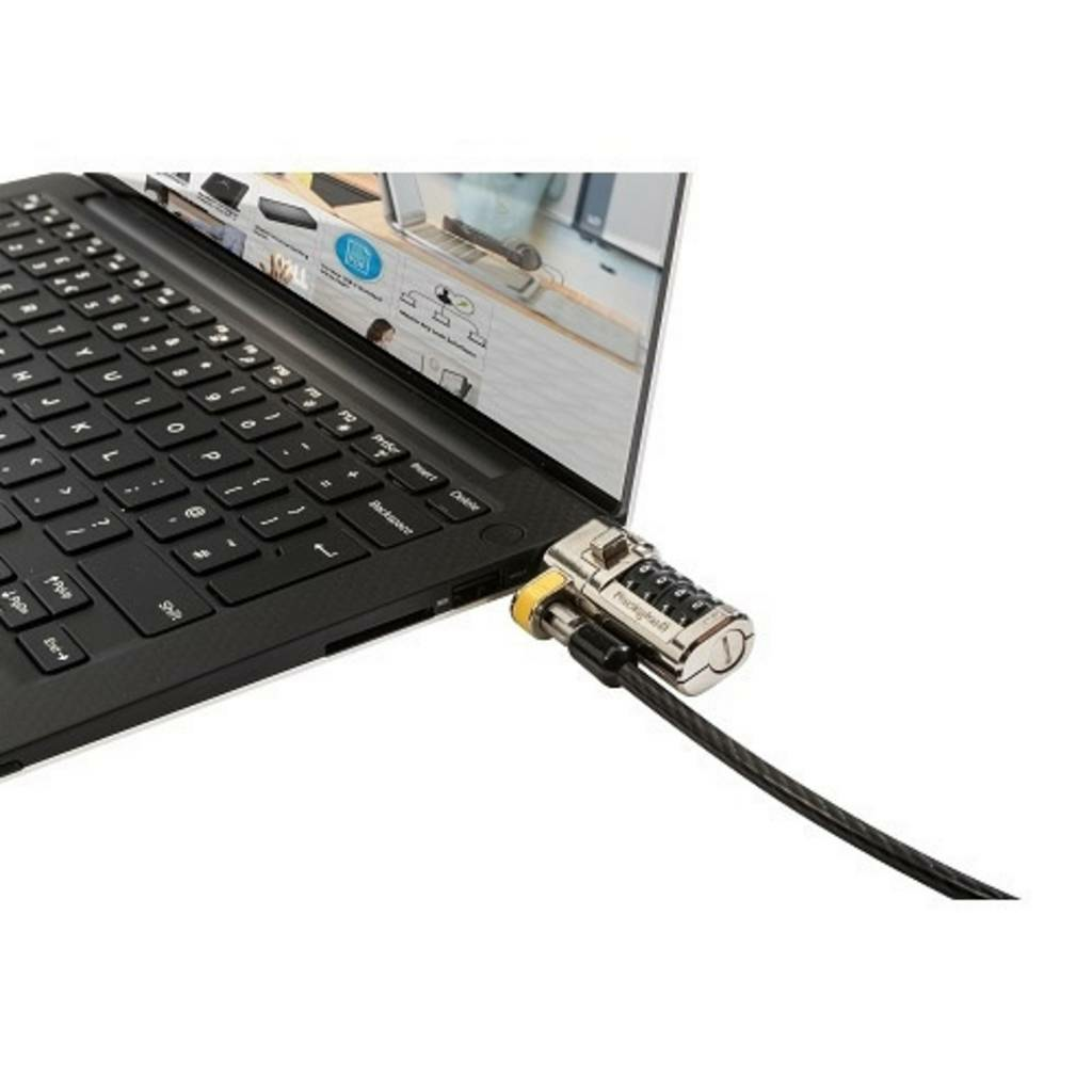B-Ware Dell Laptopschloss Notebookschloss Zahlenschloss Kensington Clicksafe Lock 1.8m