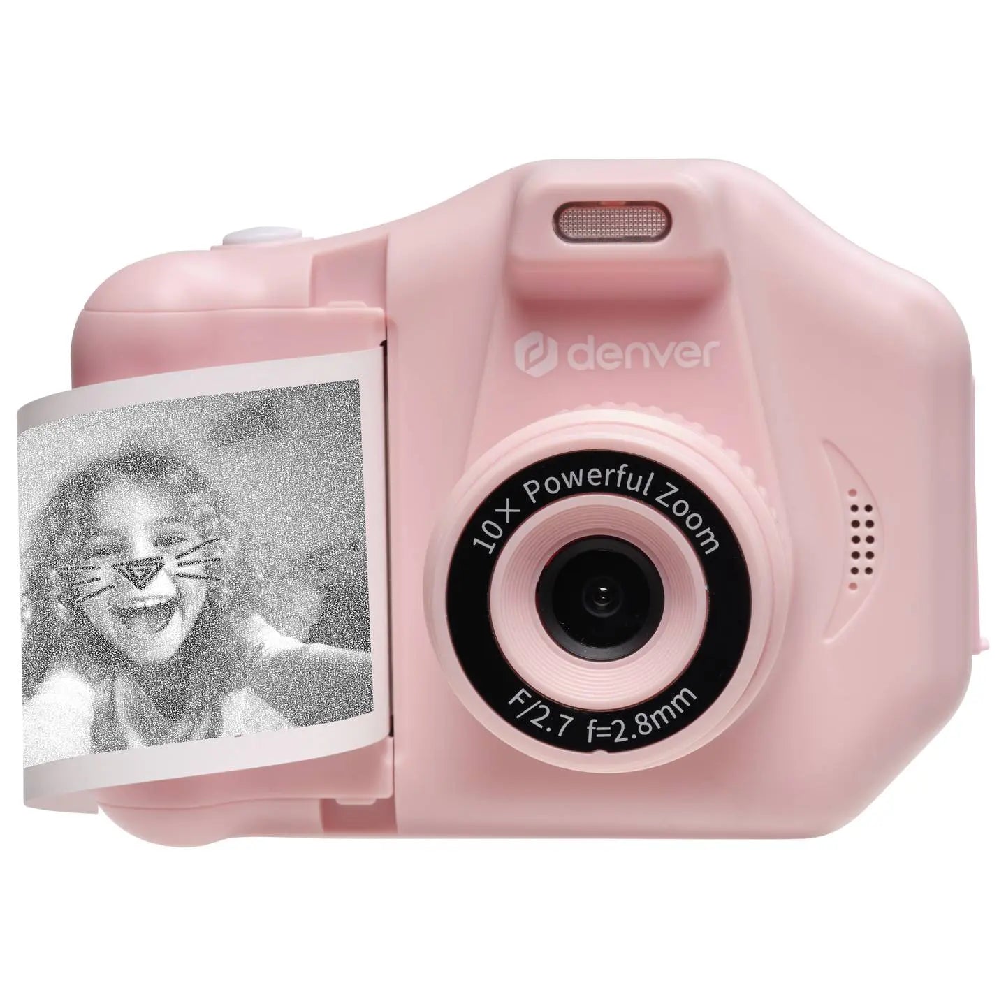 B-Ware Denver Sofortbildkamera Kinderkamera Digitalkamera Kpc 1370 P Rosa Thermalpapier