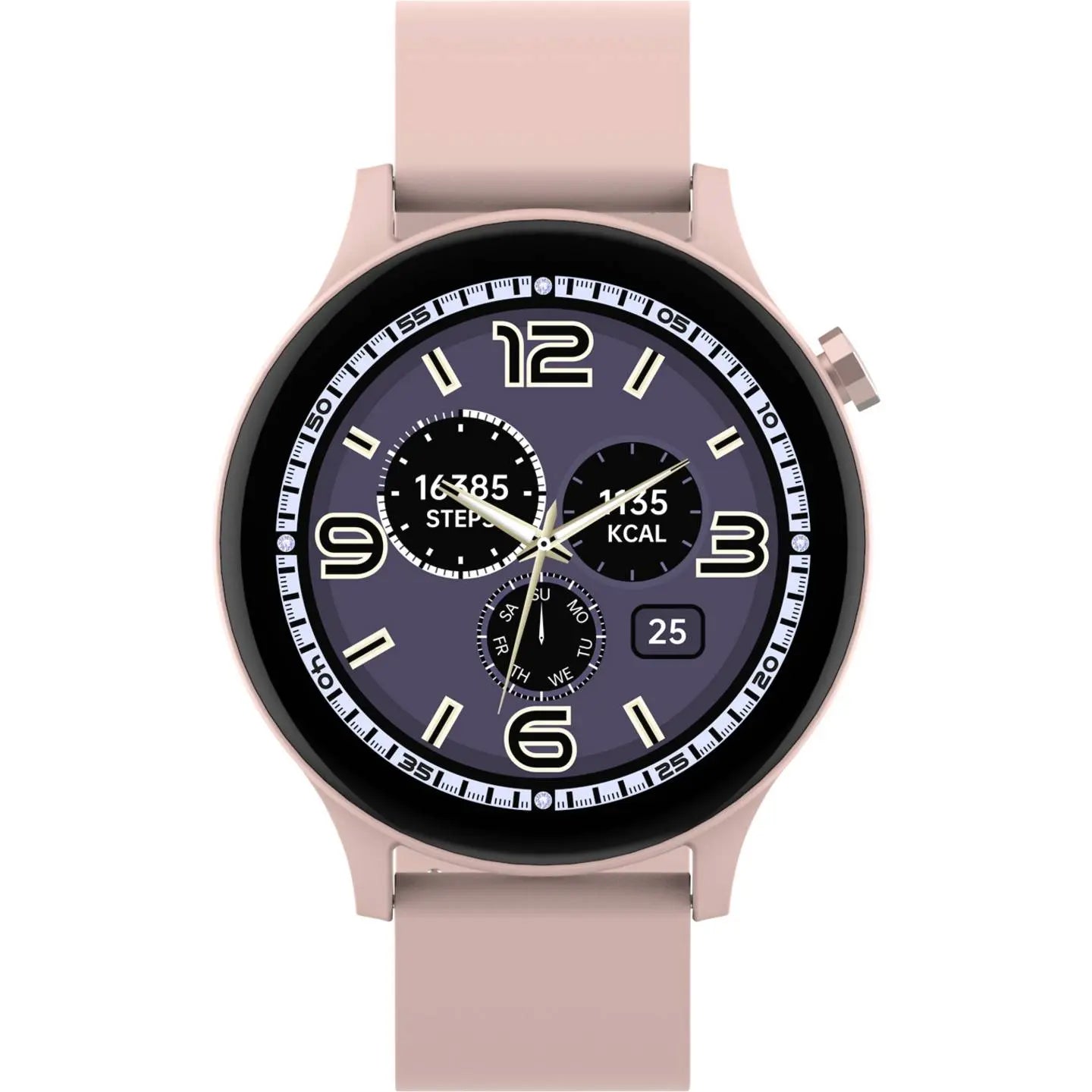 B-Ware Denver Smartwatch Uhr Fitness Tracker Rose Bluetooth Anruf Herzfrequenz Onesize