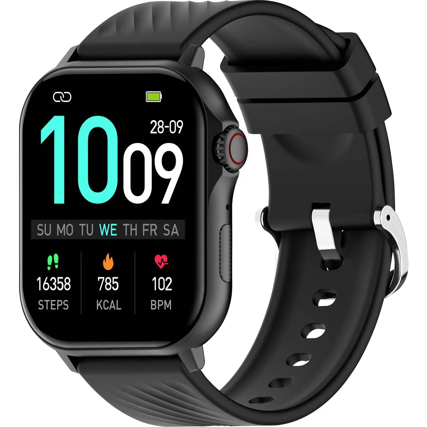 B-Ware Denver Smartwatch Uhr Bluetooth Fitnessuhr Gps Pulsfunktion Schwarz Swg 159