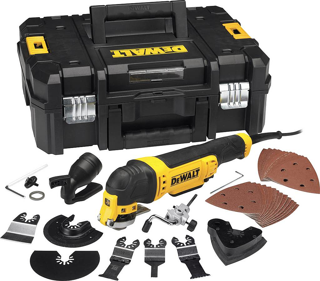B-Ware Dewalt Dwe315 Kt Dwe315 Kt Qs Multifunktionswerkzeug Elektro Inkl. Zubehör 300 W