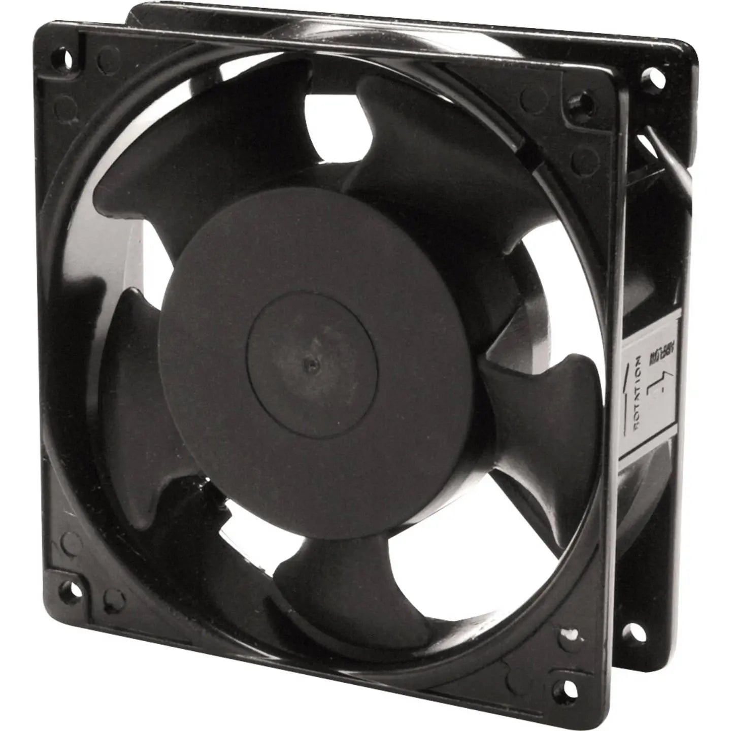 B-Ware Digitus Netzwerkschranklüfter Ersatzlüfter Ventilator 19 Zoll Lüfter Schwarz