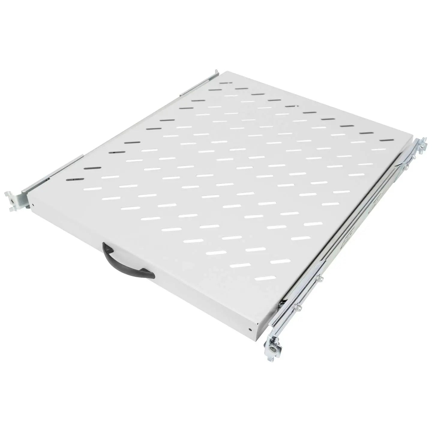 B-Ware Digitus Fachboden Ablage Netzwerkschrank Geräteboden Schrank Grau 19 Zoll 800 Mm