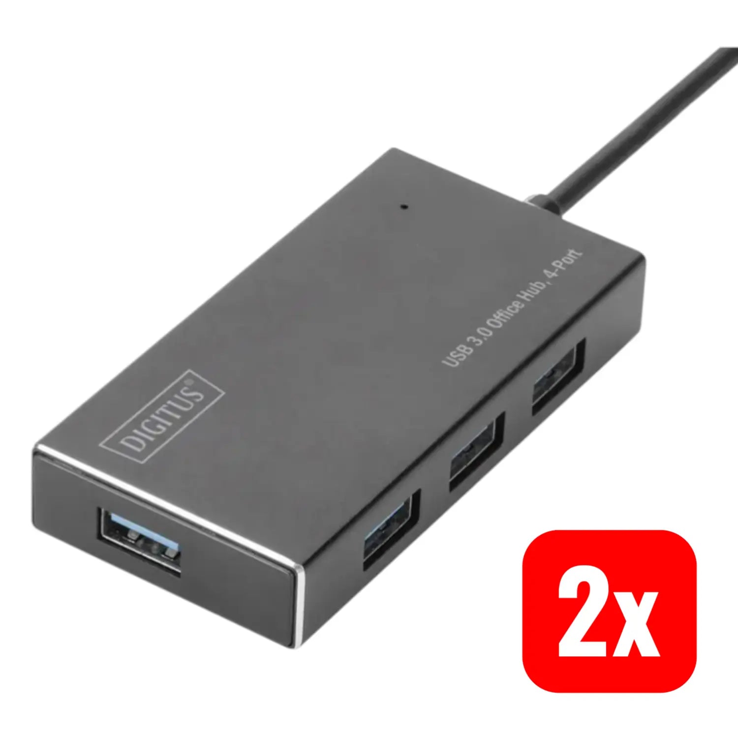 B-Ware Digitus Usb 3.0 Office Hub Verteiler Hauptgerät 4 Port 2 Stück