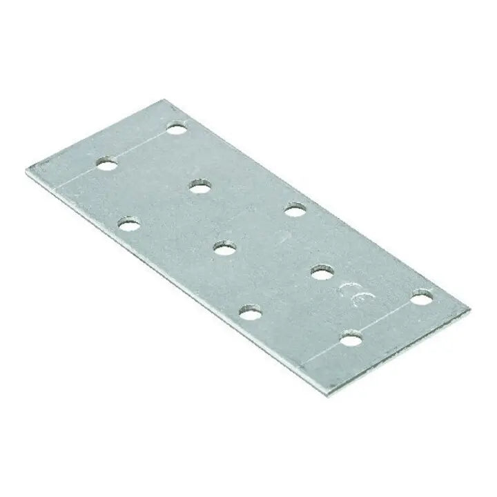 B-Ware Domax Flachverbinder Lochplatte Universallochung Möbelbau Verzinkt 40x16cm 2mm