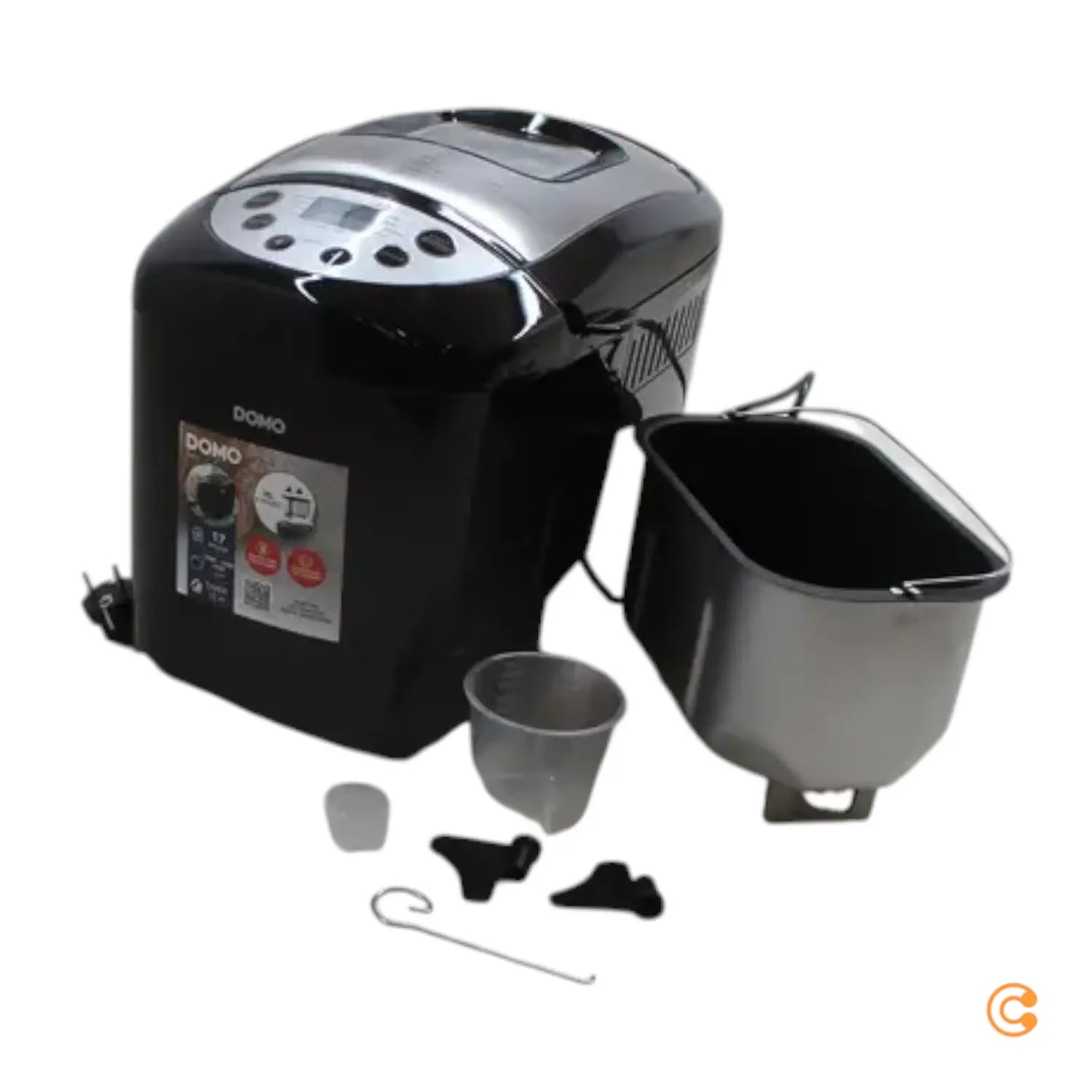 B-Ware Domo Brotbackautomat Brotmaschine Display Antihaftbeschichtung Siehe Text/Foto