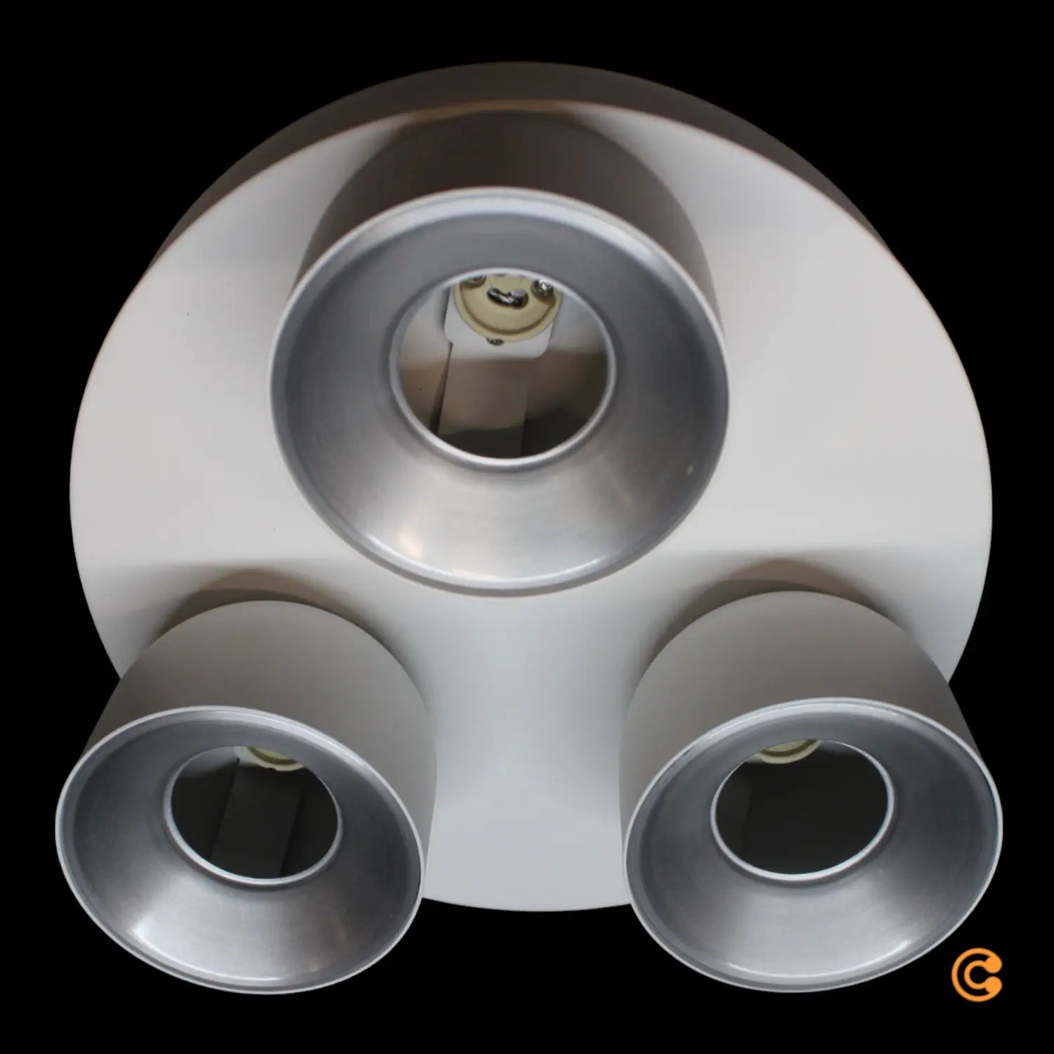 B-Ware Nordlux Downlight Leuchte Gu10 Pitcher Weiß Metall Dreiflammig Rund Deckenla55