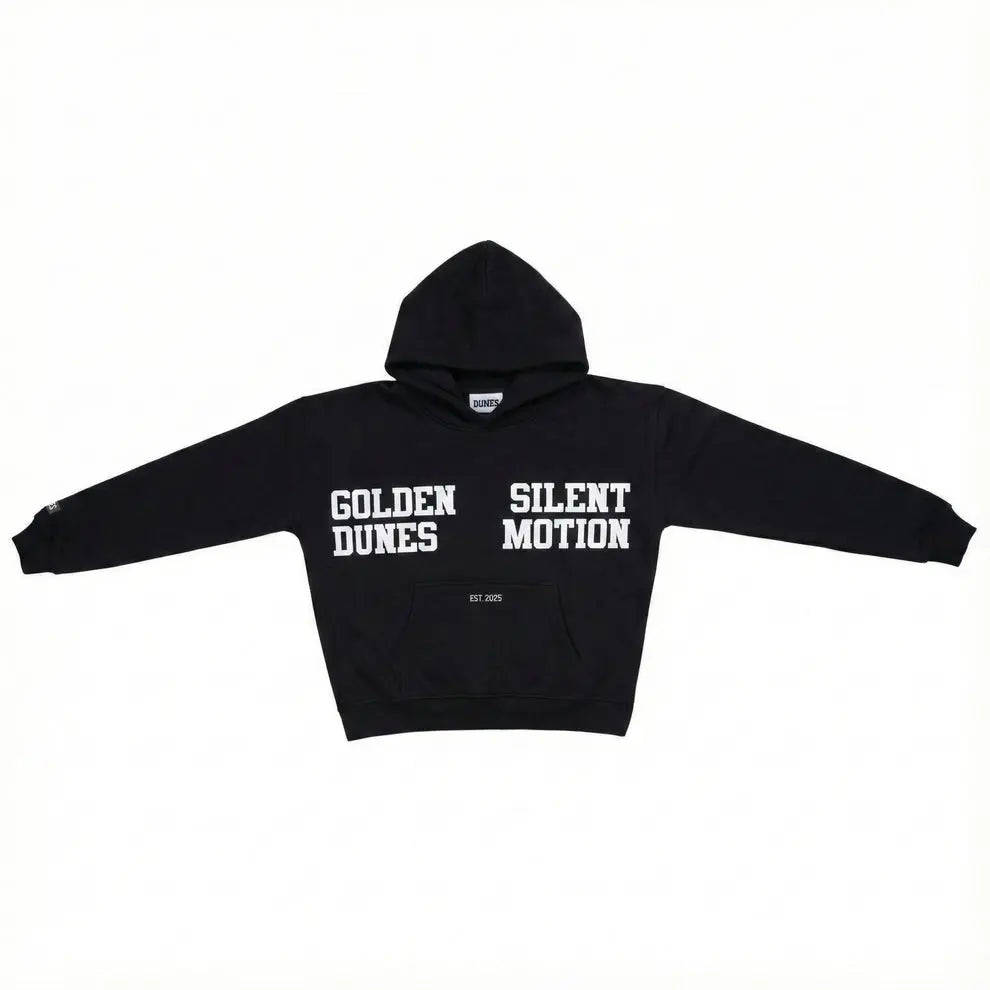 B-Ware Hoodie Kapuzenpullover Dunes Golden Silence Hoodie Schwarz Xl