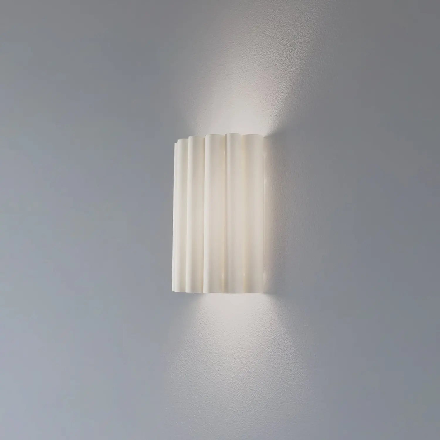 B-Ware Duolla Wandleuchte Wandlampe Aria Microfaser Creme E27 Led Lampenschirm